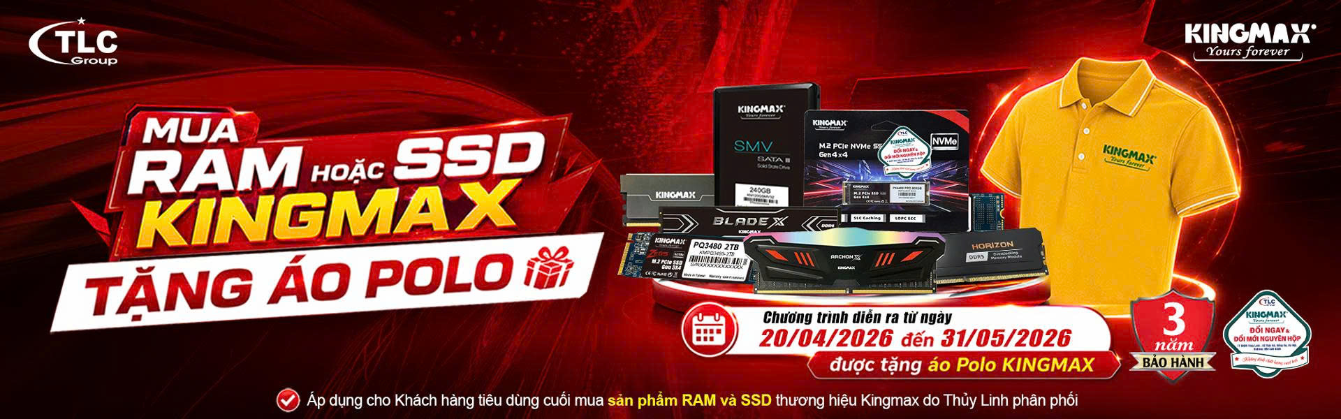 CHƯƠNG TRÌNH TRI ÂN CHÀO HÈ KINGMAX & TLC